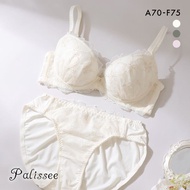 Palissee azalea lame lace nice fit bra panties set (Sizes A-F)(38173574)(Direct from Japan)1