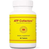 Optimox ATP Cofactors Supplement - Vitamin B Complex for Men & Women, Vitamin B2, Vitamin B3, 100mg 