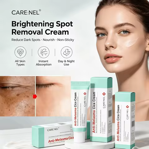 Anti‑Melasma Cica Cream 5% Niacinamide Centella Asiatica Dark Spot Remover Moisturizer Gentle Bright