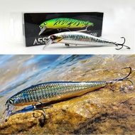 Assassin105S Fishing Lure 14g/105mm Jerkbait Slow Sinking specializes in fishing for sea bass, pink,