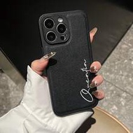 เคสโทรศัพท์ตัวอักษรชื่อย่อส่วนบุคคลที่กำหนดเองได้ เข้ากันได้กับ 17 16 15 14 13 12 11 Pro Max 17 Air 