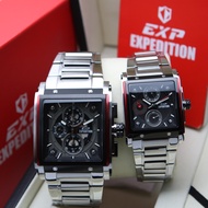 JAM TANGAN COUPLE EXPEDITION E6731 E 6731 ORIGINAL GARANSI RESMI 1 TAHUN