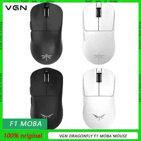 VGN Dragonfly F1 MOBA mouse Wired/wireless dual-mode mouse game home office long endurance Bluetooth
