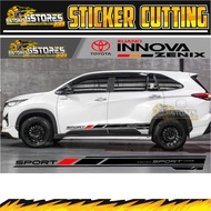 TOYOTA INNOVA CUTTING STICKER SIMPLE INNOVA ACCESSORIES STICKER NEWZenix