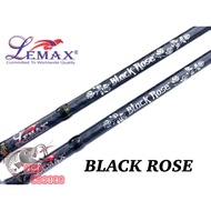 LEMAX BLACK ROSE SPINNING BAITCASTING FISHING ROD 1piece