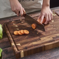 [soossuun] Solid acacia wood splicing large cutting board chopping board