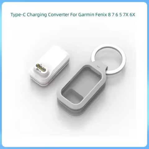2pcs/lot Type-C adapter Charger Converter for Garmin Fenix 5/5S/5X/6/6S/6X/7/7S/8 Watch Type C Charg