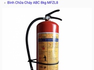 BÌNH CHỮA CHÁY ABC 8KG MFZL8