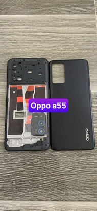 bộ vỏ oppo A55 ( gồn sườnmaketlưngkính camnút bấn)