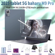 Brand-new good-looking tablet M9pro 16GB+1TB 10.8-inch high-definition full screen Android Tab gamin
