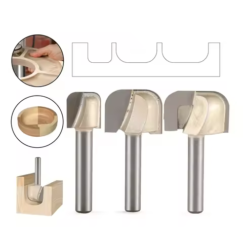 RU TIDEWAY Bowl Tray Router BiMilling Cutter
