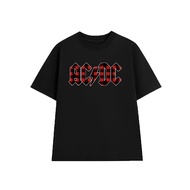 AC/DC 01 Logo T-shirt, Unisex Loose Form Soft Cotton