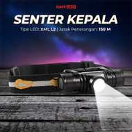 TaffLED Senter Kepala Headlamp Headlight LED XML-L2 800 Lumens