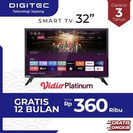 DIGITEC Smart TV 32 inci - DG 32C183 | Smart TV 32 inci | Flat screen slim design 4K resolution
