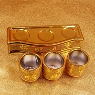 God Offe// 7.28 God of Wealth Ornaments God of Wealth Cups God of Wealth Cups of Wealth Cups God of 