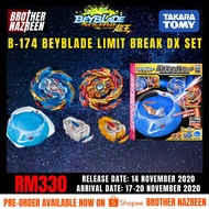 Takara Tomy Beyblade Burst Superking B-174 Beyblade Limit Break DX Set