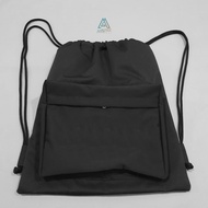 Tas Serut Polos Bahan Kain Tebal