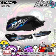 STRIPING STIKER VARIASI HONDA WIN 100 KD33