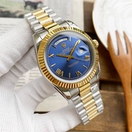 Aaa Quality Luxury Brand Rolex Log-Shaped Watch, 41mm Size Sapphire Mirror Design Automatic Mechanical Watch, Fashion Trendy Luxury Watch Rolex