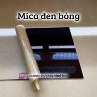 Tấm mica đen bóng [55x60cm] dày 2mm/3mm/4mm/10mm