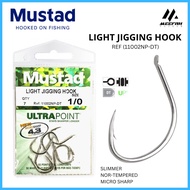 【Meefah Tackle】MUSTAD LIGHT JIGGING HOOK 11002NP-DT - Jigging Fishing Hook Mata Kail