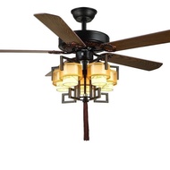 HAIGUI A74 Fan With Light Bedroom Inverter With LED Ceiling Fan Light Simple DC Power Saving Ceiling Fan Lights (HP)