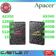 Apacer SSD 120GB 240GB 480GB 512GB 960GB 1TB SATA PANTHER AS350X Solid Stated Drive SATA3 PS4 PC