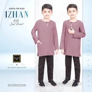 * New Arrival * Kurta IZHAN Kanak-Kanak Lelaki Plain by Bee stylish
