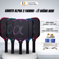 Genuine Ly Hoang Nam Kamito Alpha 2 Fullbox Pickleball Racket (16mm) - With NFC Chip