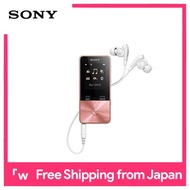 Sony Walkman S Series 4GB NW-S313: Bluetooth support up to 52 hours of continuous playback Earphones 2017 model year light pink NW-S313 PI