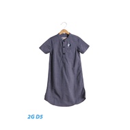 KIDTINK - Dhakiy Teen Boys' Short Sleeve Robe 2GD5