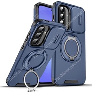 For Samsung A27 A57 A37 Shockproof Casing Armor Slide Magnetic Casing For Samsung Galaxy A57 A37 A17