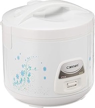 Cornell Jar Rice Cooker 1.8L with Steam Tray 1 Year Local Warranty,White,CRCJS18A