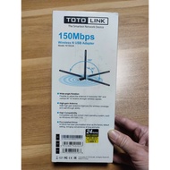 TOTOLINK N150UA USB Wi-Fi Receiver - 150Mbps N standard WiFi, easy to use for PC Laptop