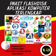 PAKET FLASHDISK APLIKASI KOMPUTER LENGKAP