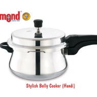 Diamond Stylish Belly Pressure Cooker - 5 Ltr