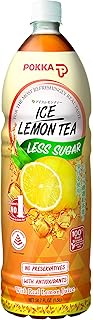 POKKA Ice Lemon Tea Less Sugar, 12 x 1.5l