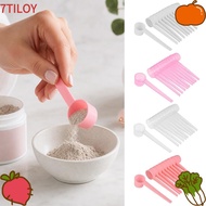 7TILOYSHOP 10Pcs Measuring Spoons, 5g Reusable Powder Scoop, Lightweight Easy Measuring PP Plastic C
