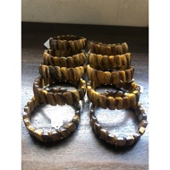 gelang  batu kristal.gelang batu tiger eye. bracelet tiger eye