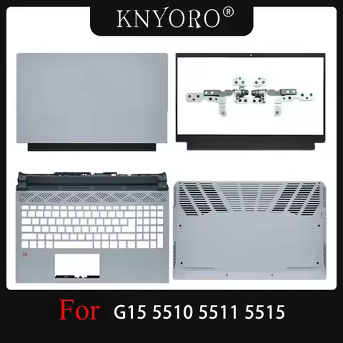 New For Dell G15 5510 5511 5515 5520 5525 Laptop LCD Back Cover Screen Lid Front Bezel Palmrest Uppe