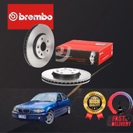BREMBO REAR BRAKE DISC ROTOR BMW E46 320I, 328I (09.7727.11)