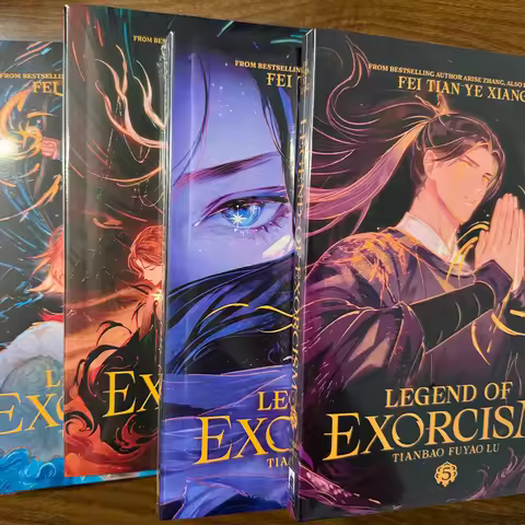 Legend of Exorcism Tianbao Fuyao Lu Vol.1‑5 English Novel Book Fei Tian Ye Xiang Ancient Chinese Fan