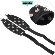 UPSTO Ice Claw, Anti-Slip Spike Ice Gripper Spike,  Universal 7/10 Teeth Shoe Covers Winter Outdoor