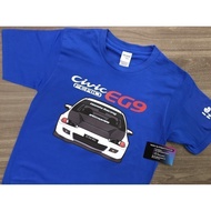 Honda 2025 fashion Civic Ferio EG9 Motorsports D9 (White+ Royal Blue Tshirt)