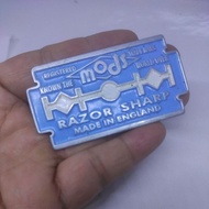 Vespa Lambretta Badge Sticker Metal Mods PX Series 80s