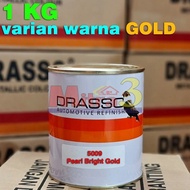 populer Blinken DRASSO Metallic Cat Duco Dico Mobil Motor Warna GOLD