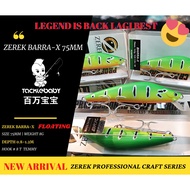 ZEREK BARRA-X PRO 75MM 8G FLOATING