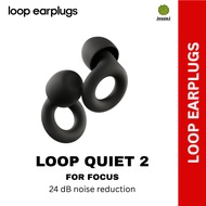 Loop Earplugs Quiet 2 Reusable Earplug for Sleep Travel Sensitivityfocus