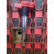 Red Ignition Coil Audi R8 A3 A4 A5 A6 A7 A8 S4 S5 S6 S7 TT Q5 Volkswagen Tiguan Golf Jetta MK5 MK6 E