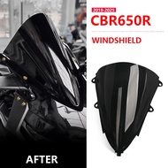 New CBR650R 2025 Motorcycle Windshield WindScreen Fairing Windscreen Screen For Honda CBR650R 650R 2